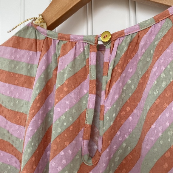 Soft Gallery Viscose Striped Honesty Dress - Picture 7 of 16